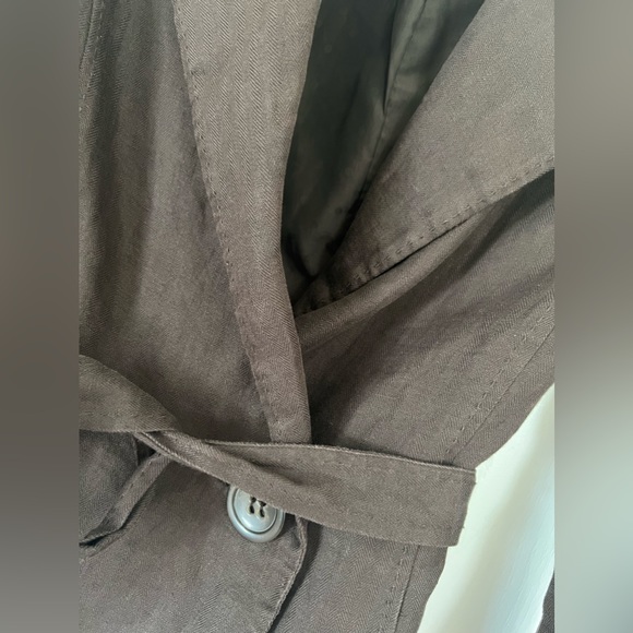 Brown Wrap Jacket - Picture 3 of 7